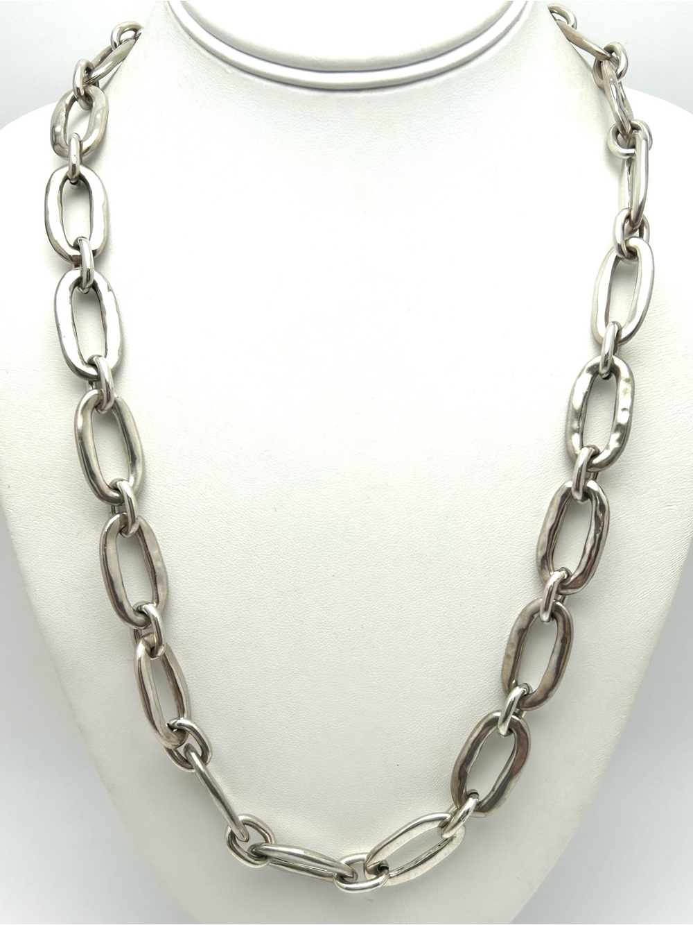 Uno de 50 Silver Link Necklace